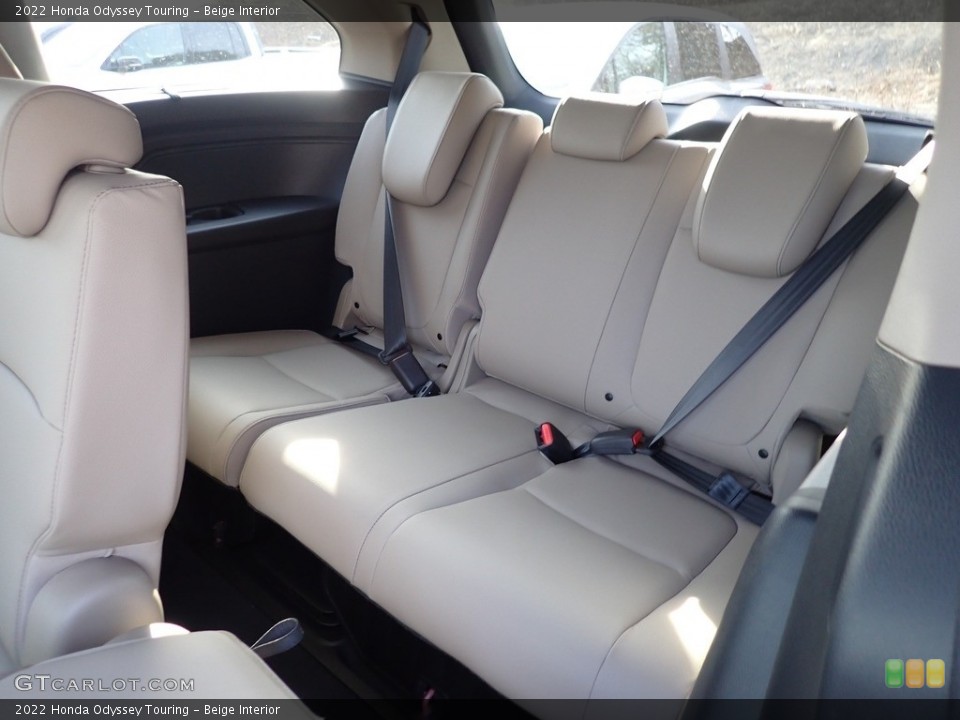 Beige Interior Rear Seat for the 2022 Honda Odyssey Touring #141307809