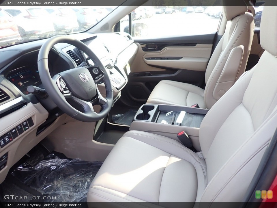 Beige Interior Front Seat for the 2022 Honda Odyssey Touring #141307876