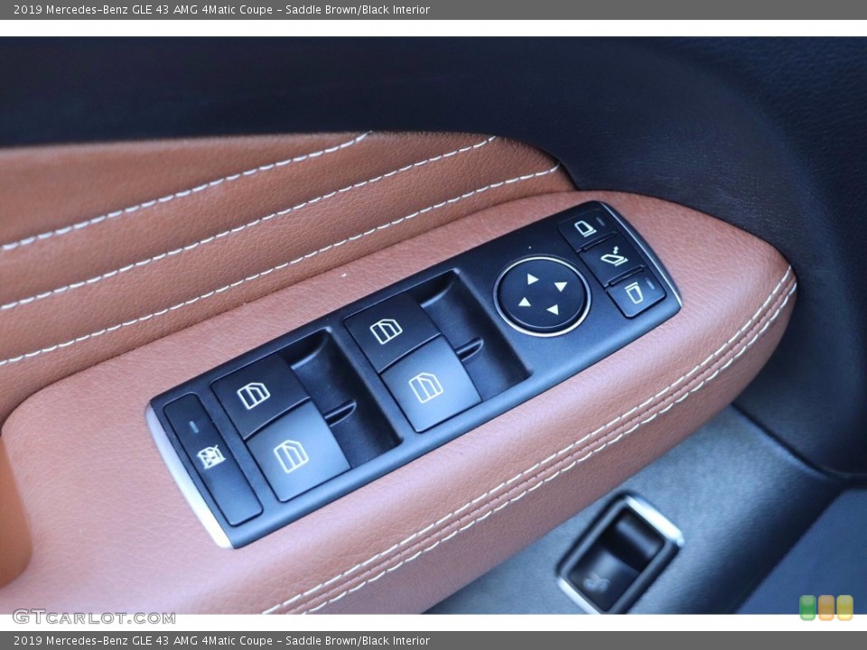 Saddle Brown/Black Interior Door Panel for the 2019 Mercedes-Benz GLE 43 AMG 4Matic Coupe #141309432