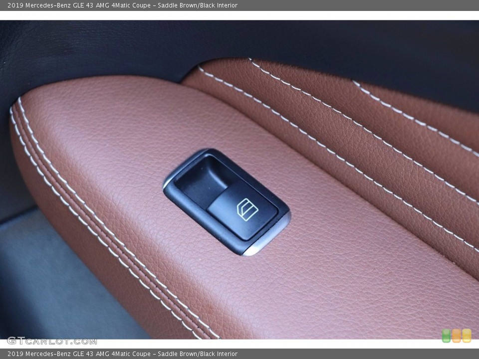 Saddle Brown/Black Interior Door Panel for the 2019 Mercedes-Benz GLE 43 AMG 4Matic Coupe #141309579