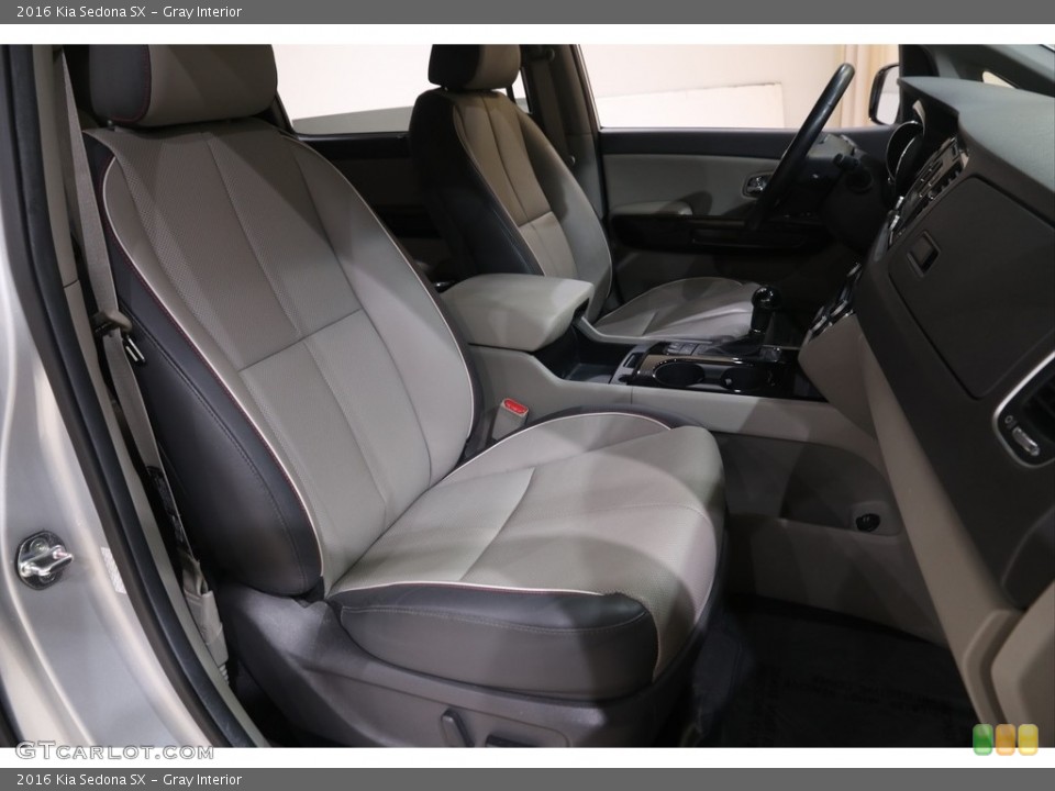 Gray Interior Front Seat for the 2016 Kia Sedona SX #141311394