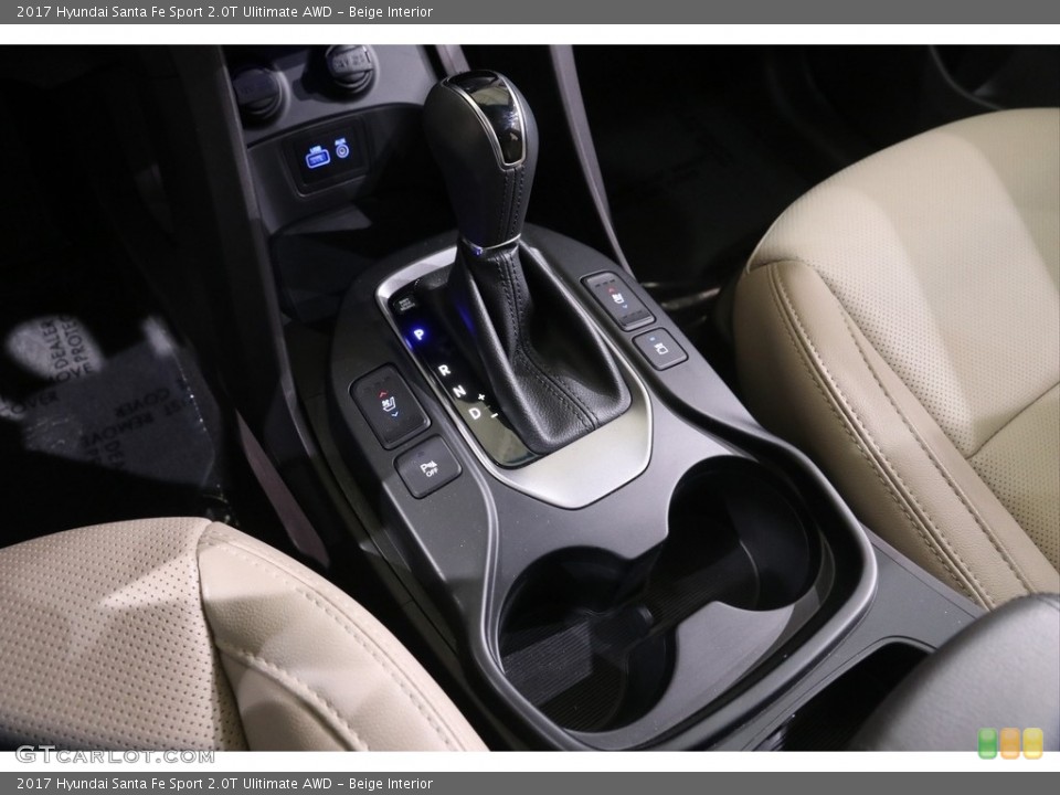 Beige Interior Transmission for the 2017 Hyundai Santa Fe Sport 2.0T Ulitimate AWD #141314373