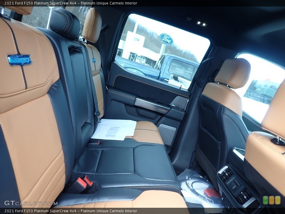 Platinum Unique Carmelo Interior Rear Seat for the 2021 Ford F150 Platinum SuperCrew 4x4 #141315693