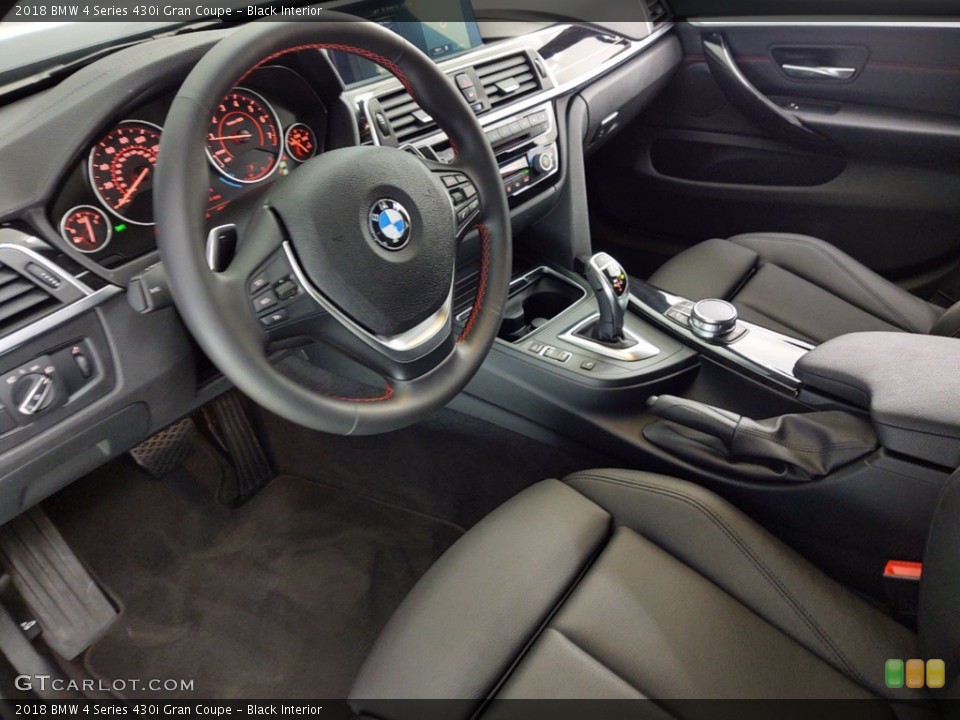 Black Interior Photo for the 2018 BMW 4 Series 430i Gran Coupe #141318039