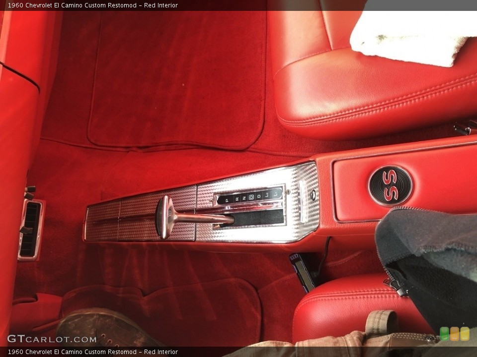 Red Interior Transmission for the 1960 Chevrolet El Camino Custom Restomod #141318879