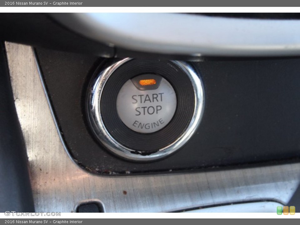Graphite Interior Controls for the 2016 Nissan Murano SV #141331408