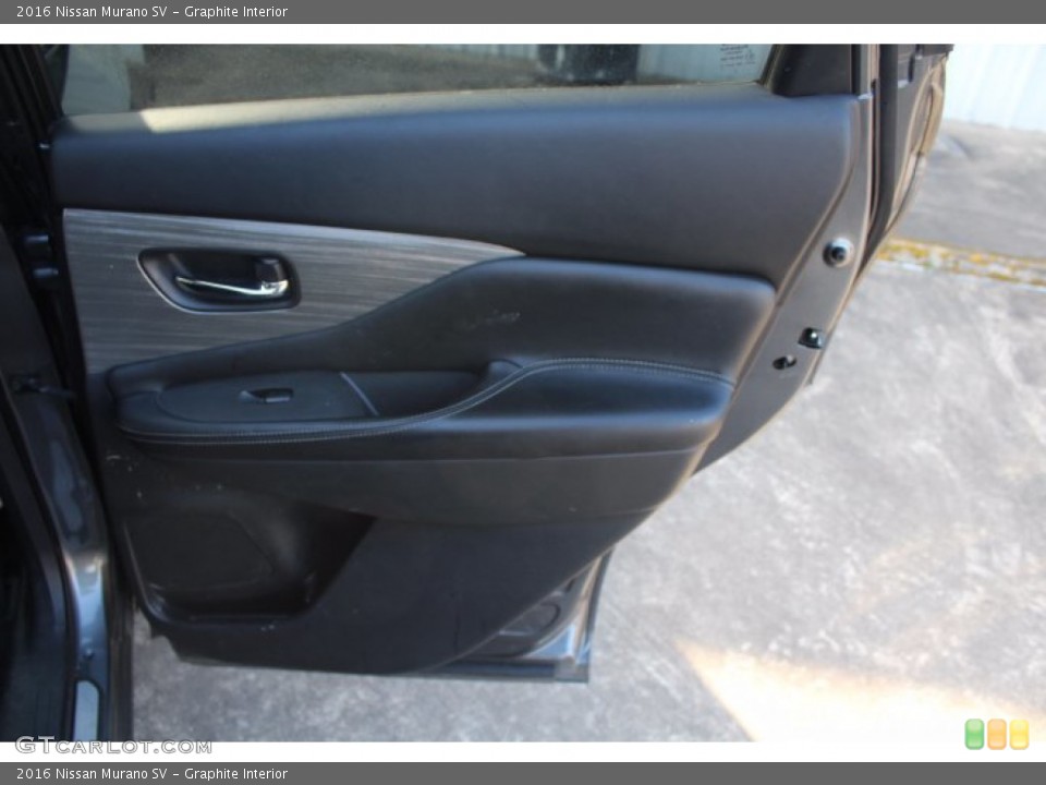 Graphite Interior Door Panel for the 2016 Nissan Murano SV #141331480
