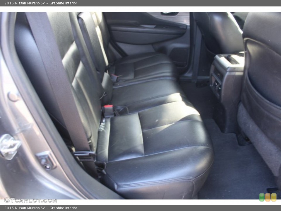 Graphite Interior Rear Seat for the 2016 Nissan Murano SV #141331489