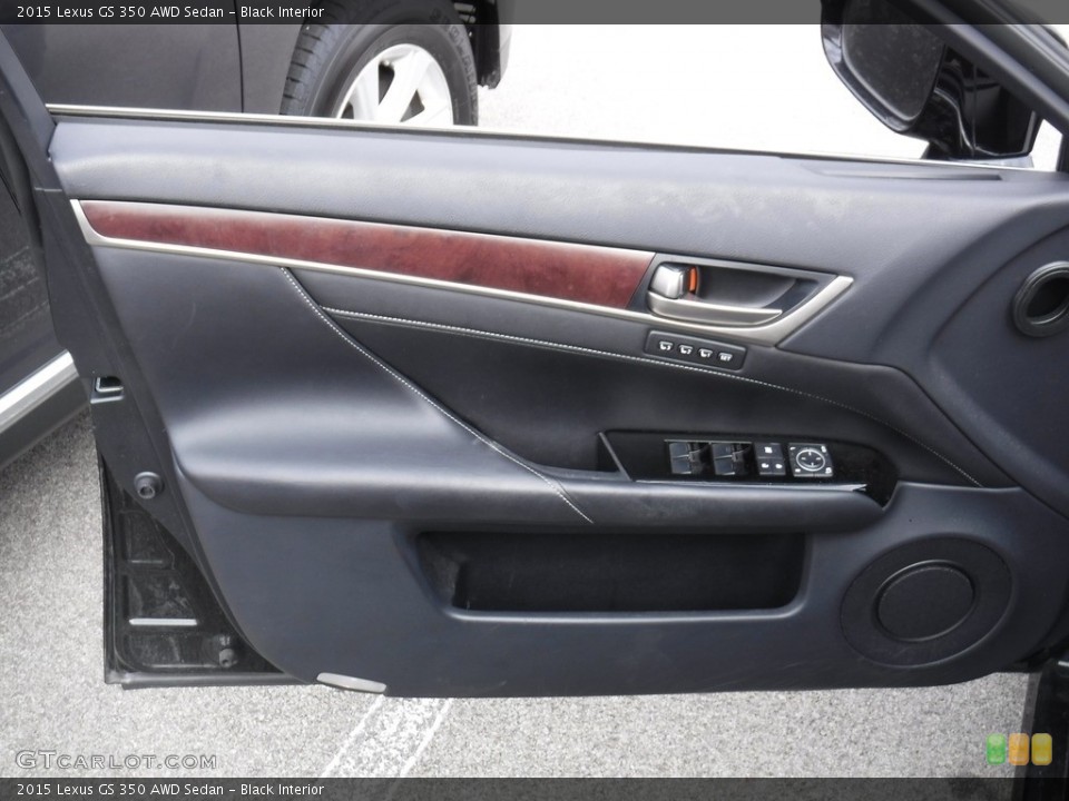 Black Interior Door Panel for the 2015 Lexus GS 350 AWD Sedan #141332509
