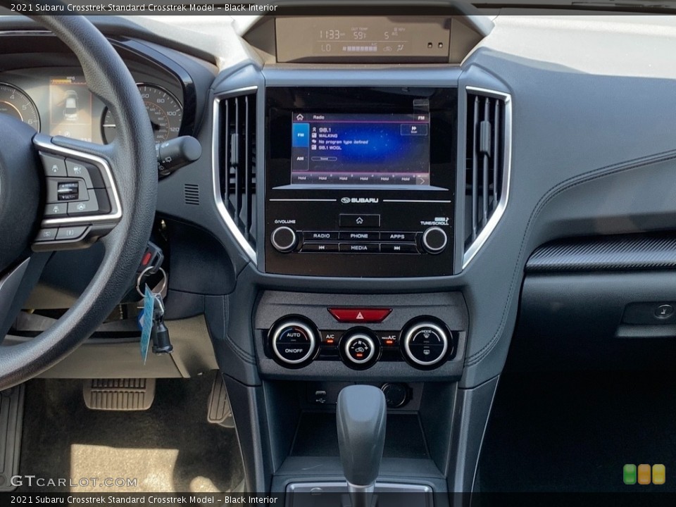 Black Interior Controls for the 2021 Subaru Crosstrek  #141337287