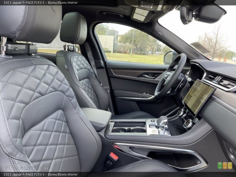 Ebony/Ebony Interior Front Seat for the 2021 Jaguar F-PACE P250 S #141343650