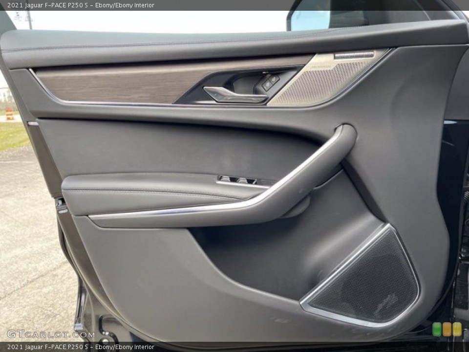Ebony/Ebony Interior Door Panel for the 2021 Jaguar F-PACE P250 S #141343821
