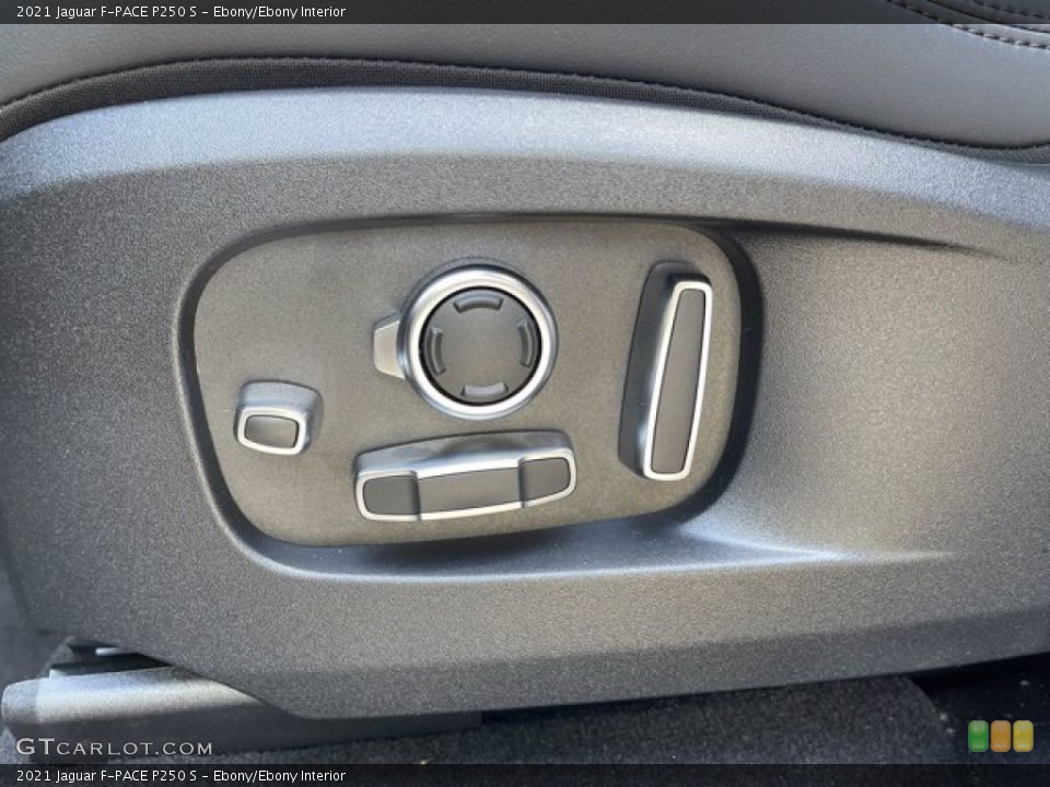 Ebony/Ebony Interior Controls for the 2021 Jaguar F-PACE P250 S #141343875