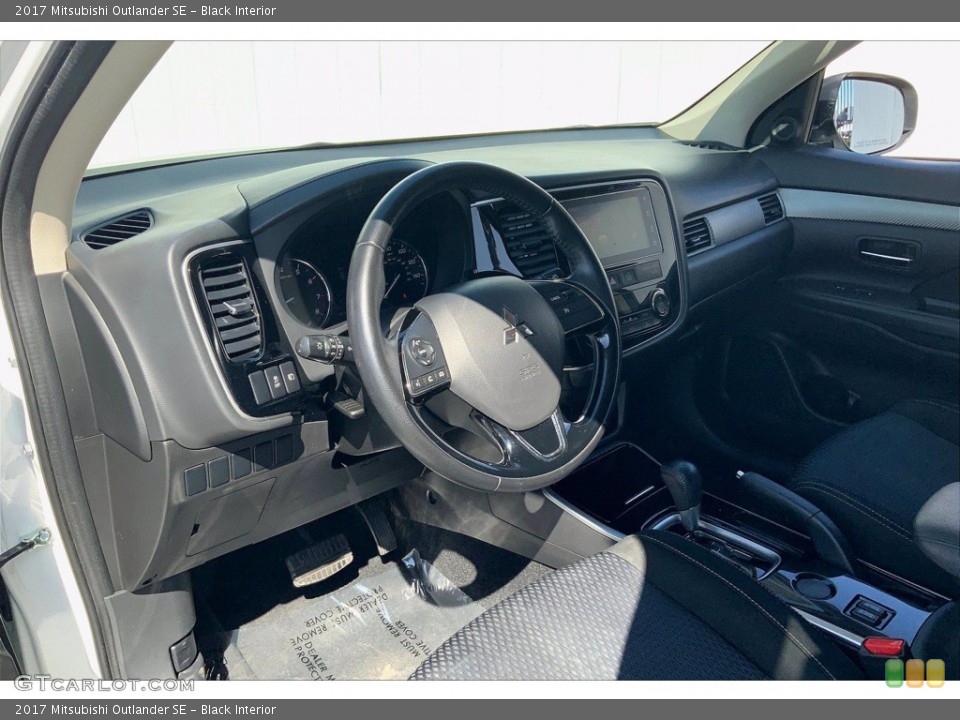 Black Interior Dashboard for the 2017 Mitsubishi Outlander SE #141346536
