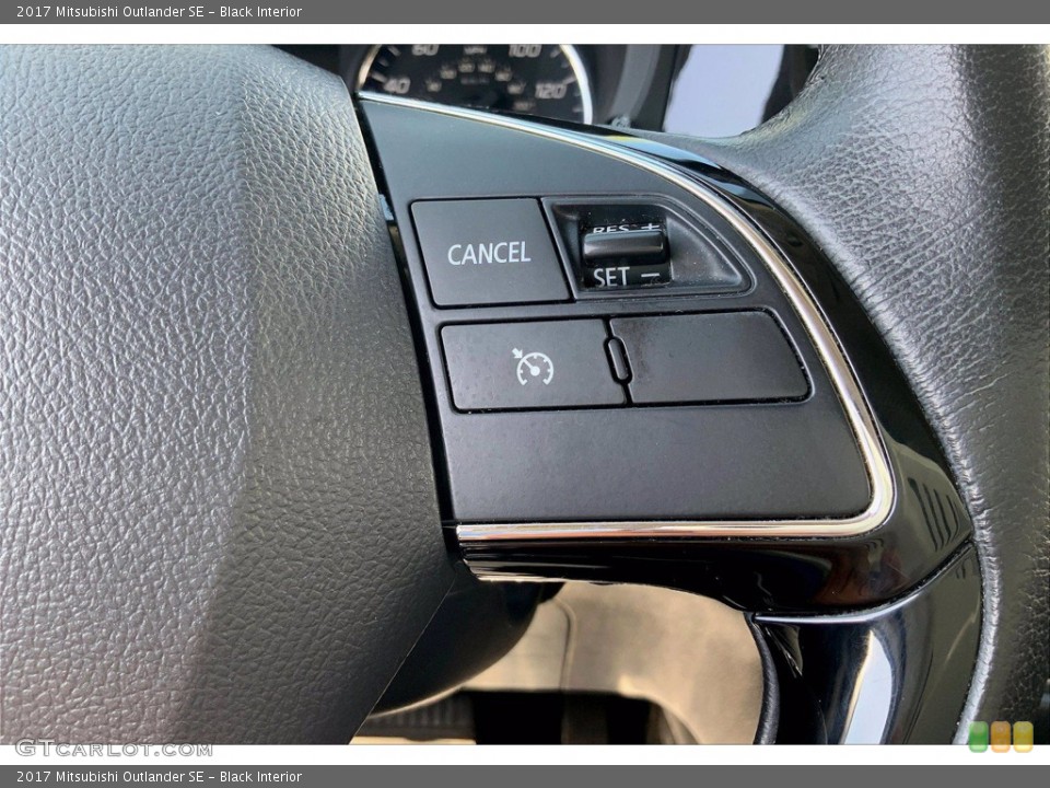 Black Interior Steering Wheel for the 2017 Mitsubishi Outlander SE #141346569