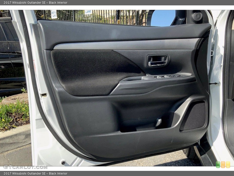 Black Interior Door Panel for the 2017 Mitsubishi Outlander SE #141346590