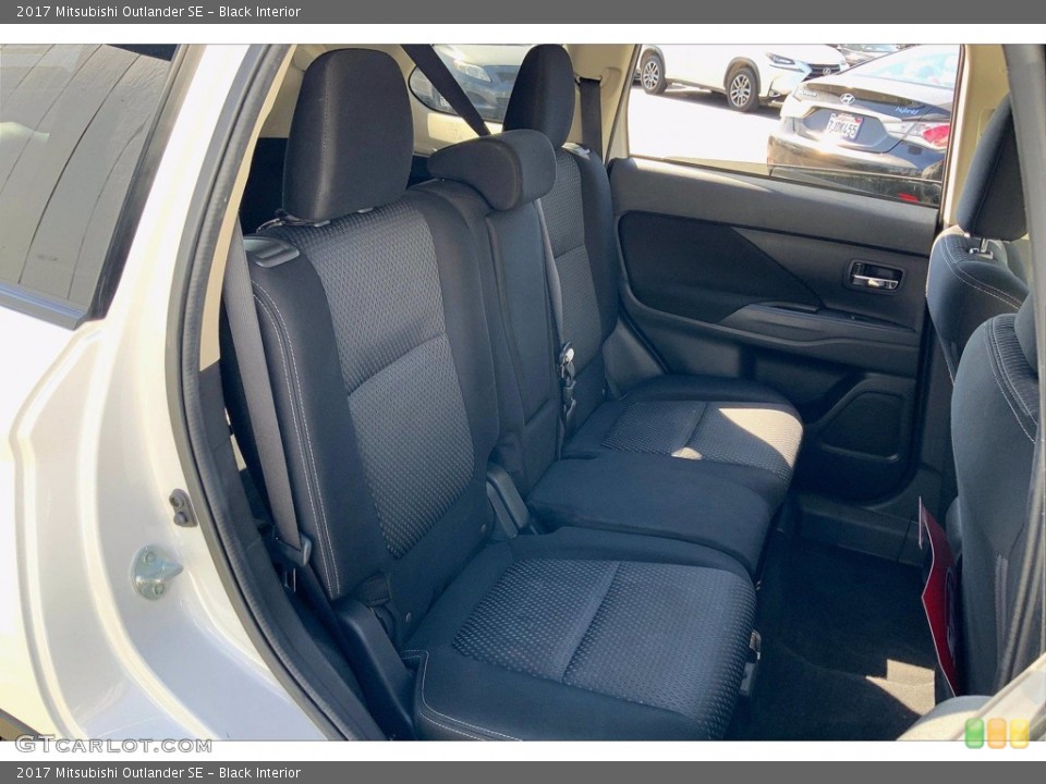 Black Interior Rear Seat for the 2017 Mitsubishi Outlander SE #141346614