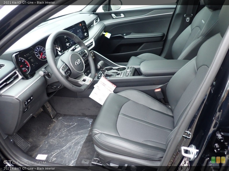 Black Interior Photo for the 2021 Kia K5 GT-Line #141348105