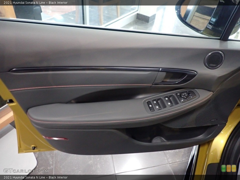 Black Interior Door Panel for the 2021 Hyundai Sonata N Line #141349533
