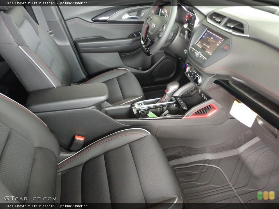 Jet Black Interior Front Seat for the 2021 Chevrolet Trailblazer RS #141350760