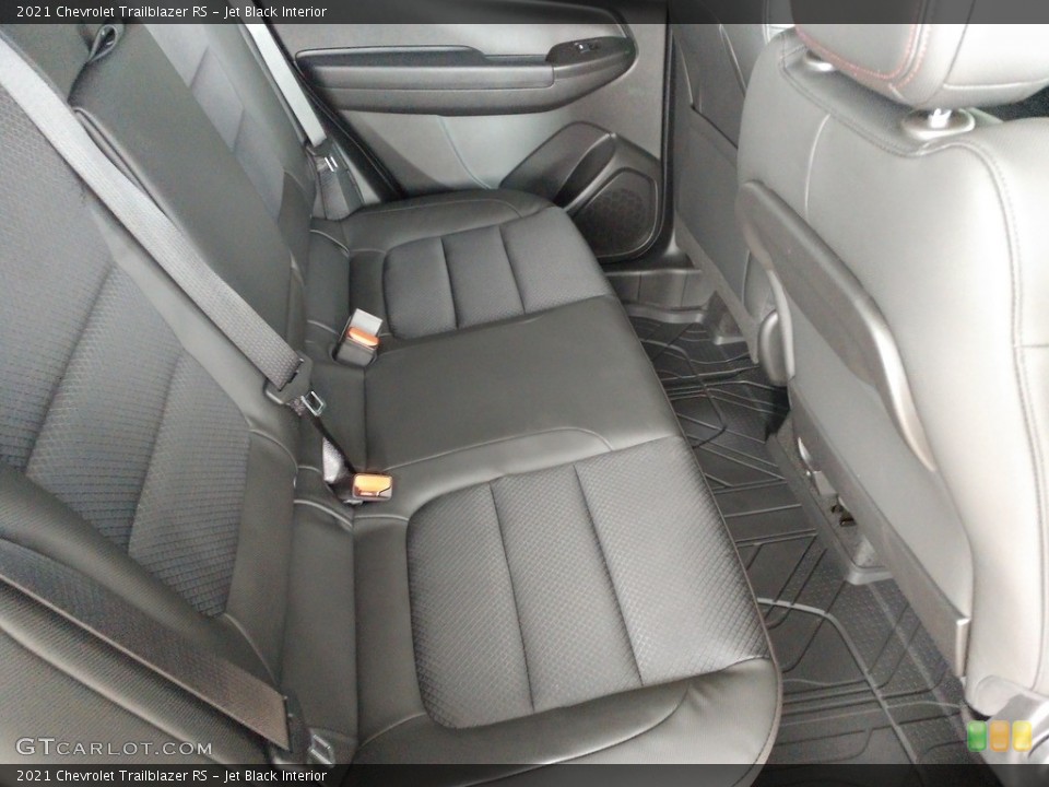 Jet Black Interior Rear Seat for the 2021 Chevrolet Trailblazer RS #141350781