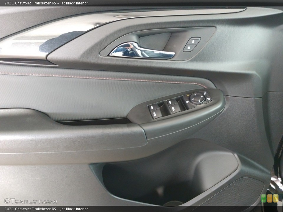 Jet Black Interior Door Panel for the 2021 Chevrolet Trailblazer RS #141350802