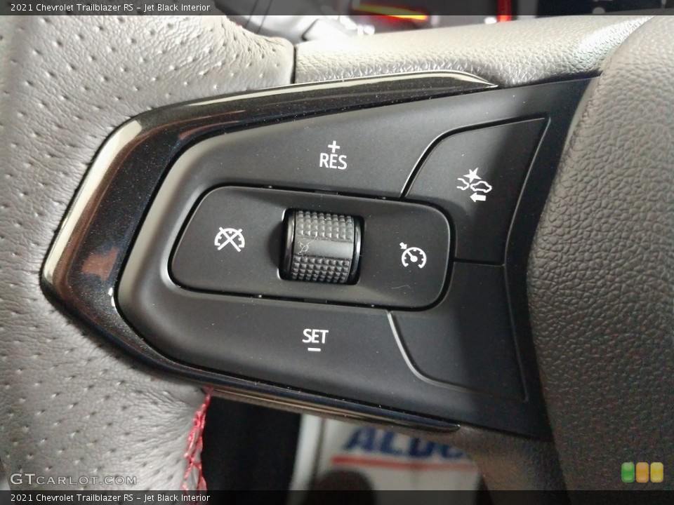 Jet Black Interior Steering Wheel for the 2021 Chevrolet Trailblazer RS #141350859