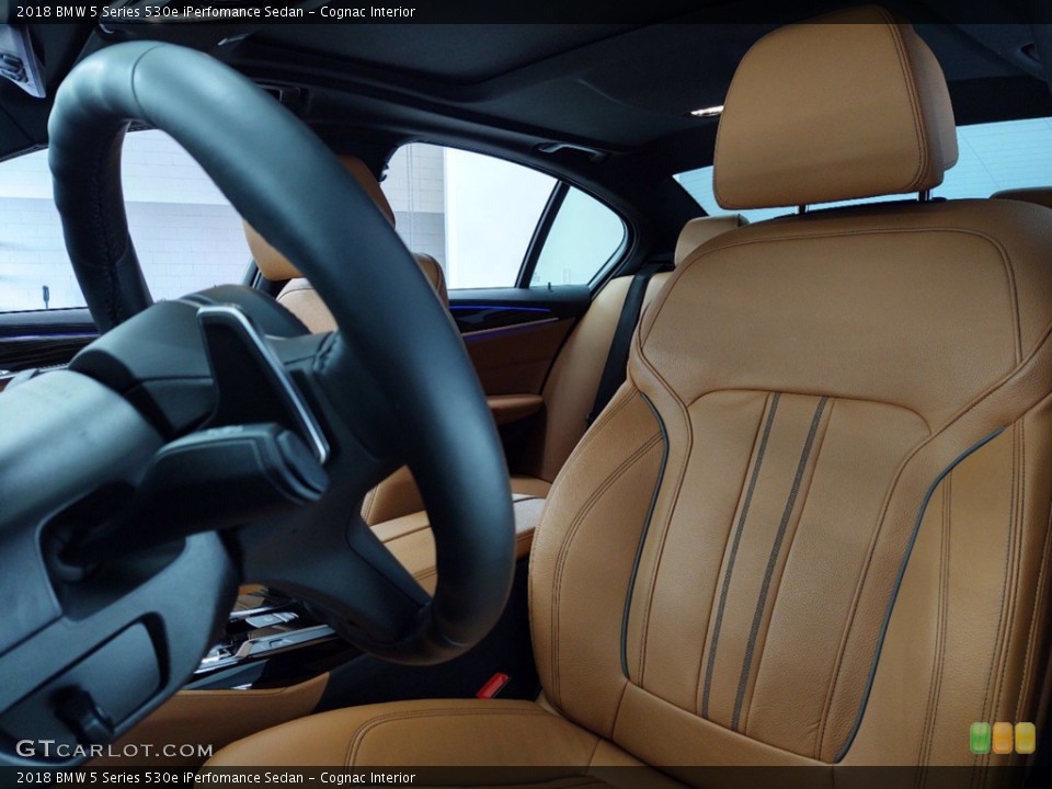 Cognac Interior Front Seat for the 2018 BMW 5 Series 530e iPerfomance Sedan #141357885