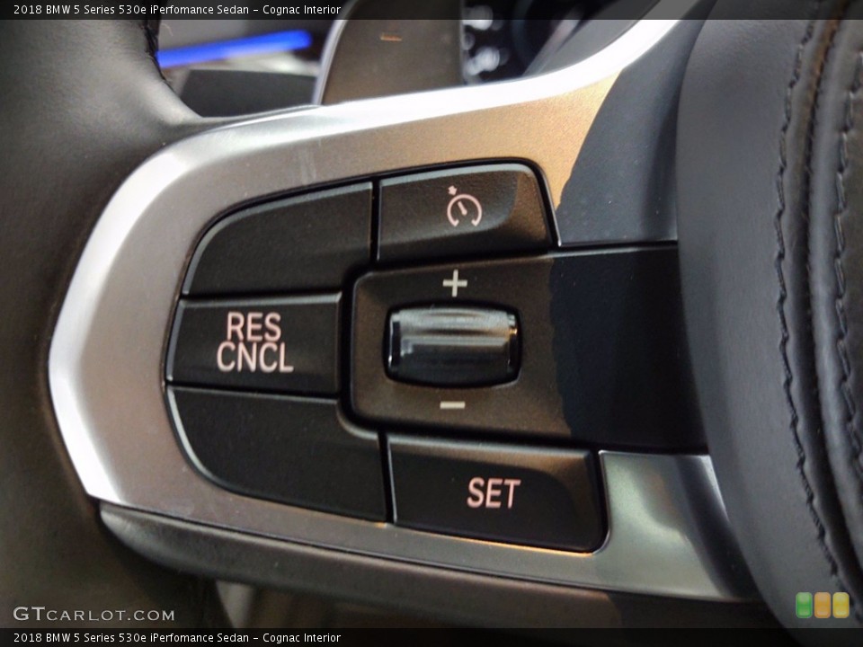 Cognac Interior Steering Wheel for the 2018 BMW 5 Series 530e iPerfomance Sedan #141357933