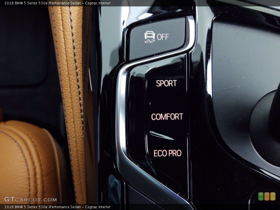 Cognac Interior Controls for the 2018 BMW 5 Series 530e iPerfomance Sedan #141358146