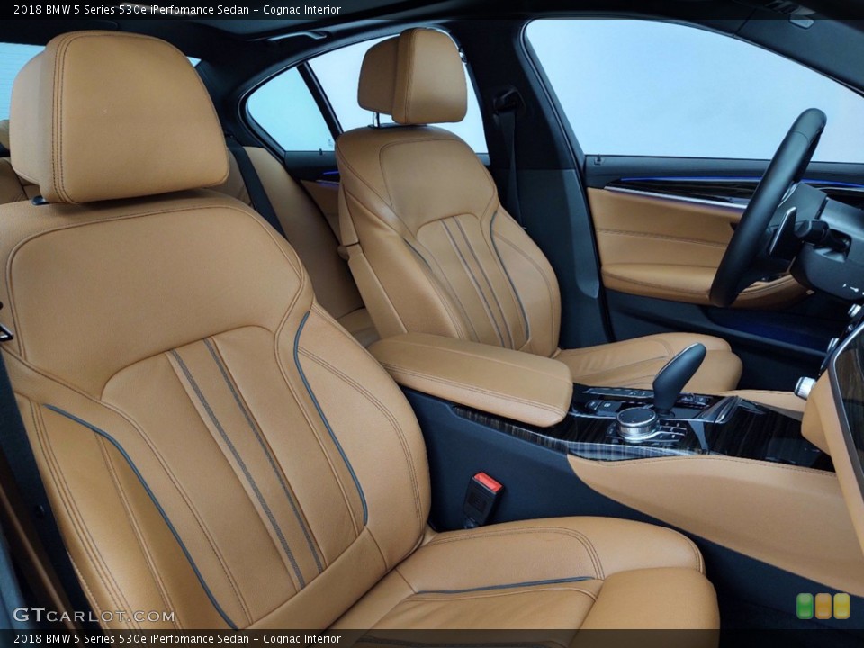 Cognac Interior Front Seat for the 2018 BMW 5 Series 530e iPerfomance Sedan #141358287