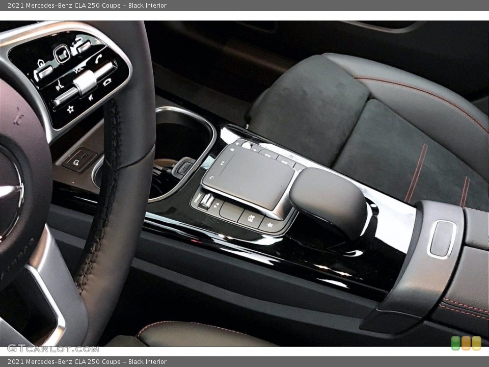 Black Interior Controls for the 2021 Mercedes-Benz CLA 250 Coupe #141358878