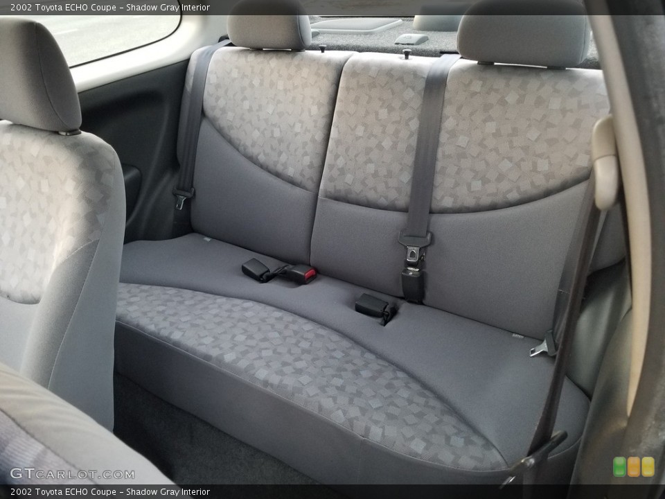 Shadow Gray Interior Rear Seat for the 2002 Toyota ECHO Coupe #141365190