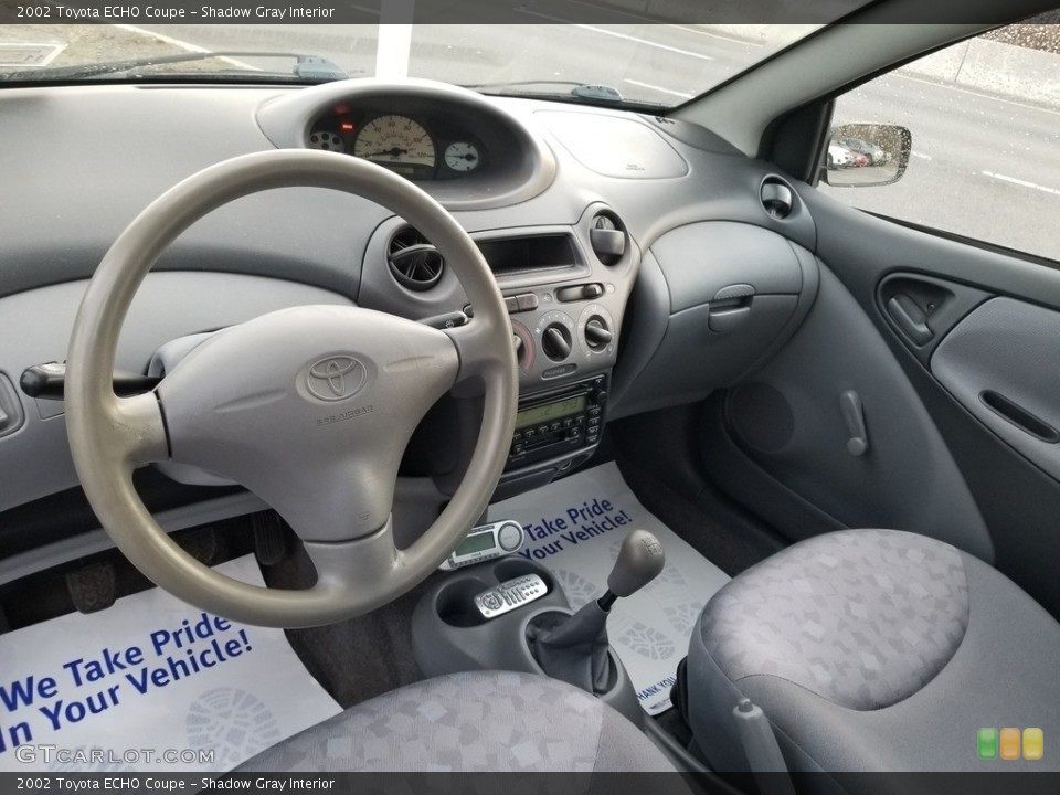 Shadow Gray Interior Photo for the 2002 Toyota ECHO Coupe #141365214