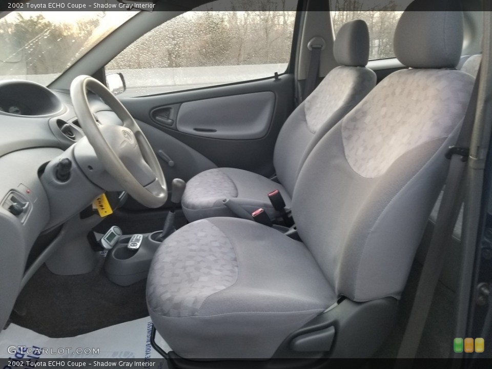Shadow Gray Interior Front Seat for the 2002 Toyota ECHO Coupe #141365235