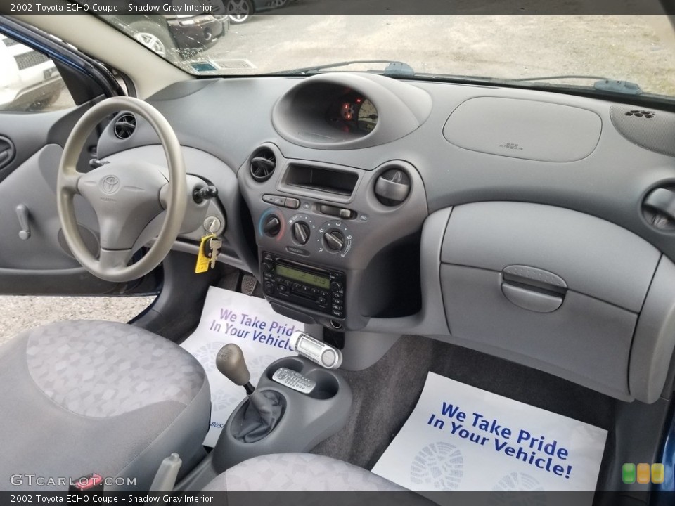 Shadow Gray Interior Dashboard for the 2002 Toyota ECHO Coupe #141365316