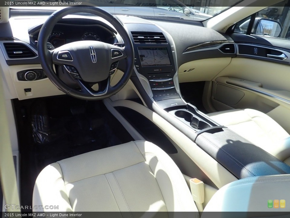 Light Dune Interior Front Seat for the 2015 Lincoln MKZ AWD #141366099