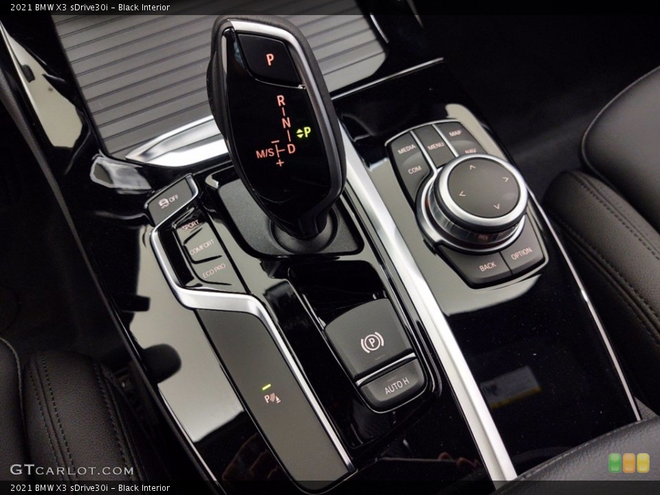 Black Interior Transmission for the 2021 BMW X3 sDrive30i #141366801