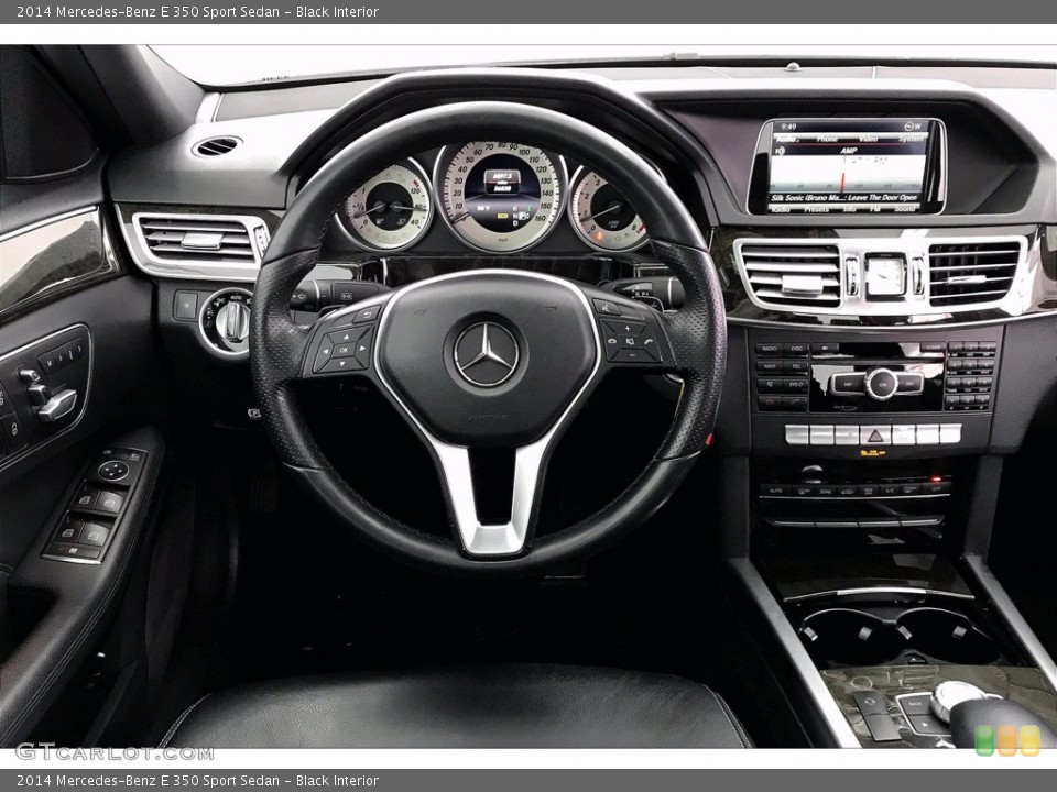 Black Interior Controls for the 2014 Mercedes-Benz E 350 Sport Sedan #141367218