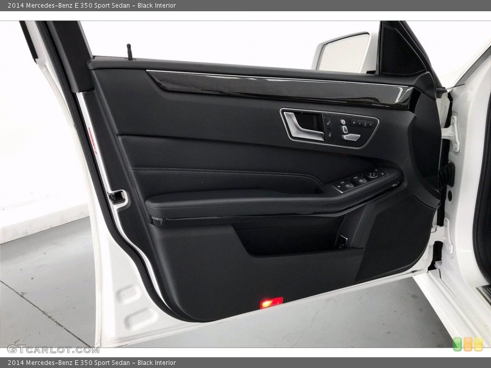 Black Interior Door Panel for the 2014 Mercedes-Benz E 350 Sport Sedan #141367686