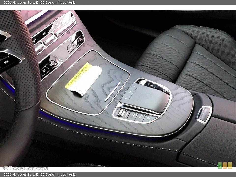 Black Interior Controls for the 2021 Mercedes-Benz E 450 Coupe #141372060