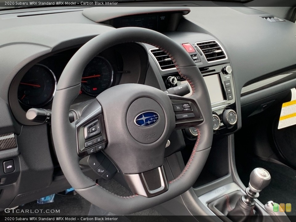 Carbon Black Interior Steering Wheel for the 2020 Subaru WRX  #141373239
