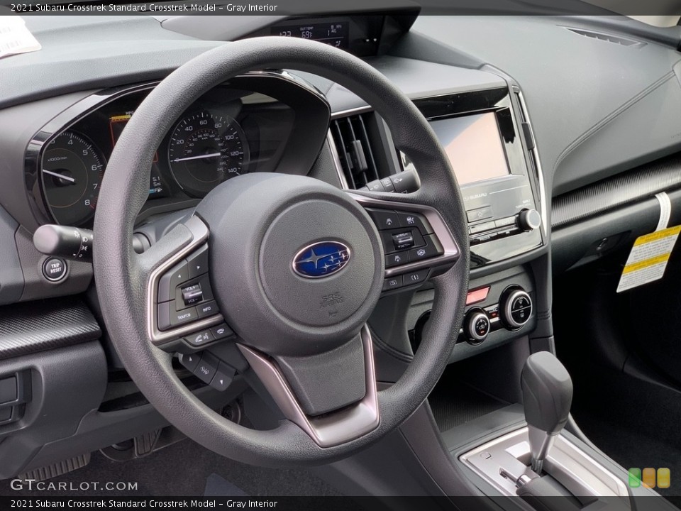 Gray Interior Steering Wheel for the 2021 Subaru Crosstrek  #141373692