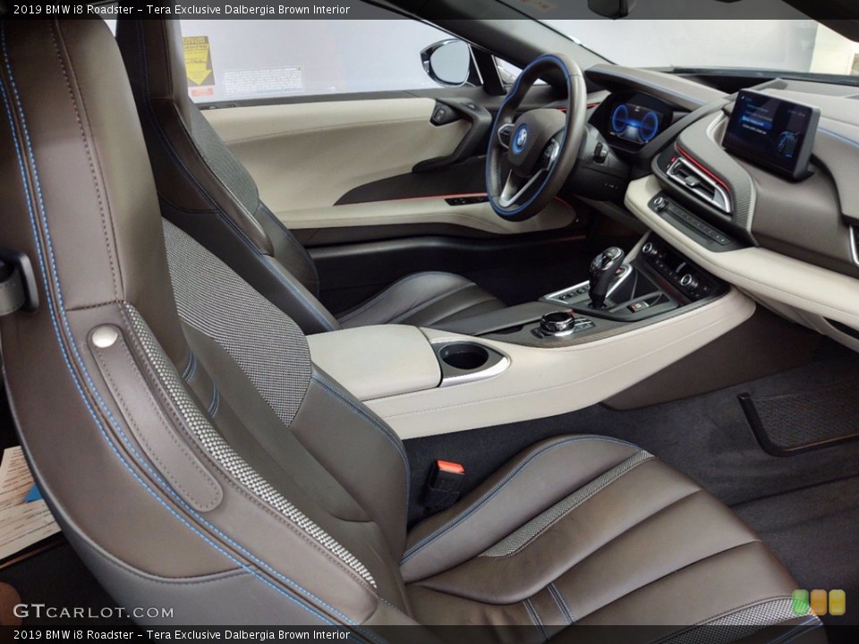 Tera Exclusive Dalbergia Brown Interior Front Seat for the 2019 BMW i8 Roadster #141373710