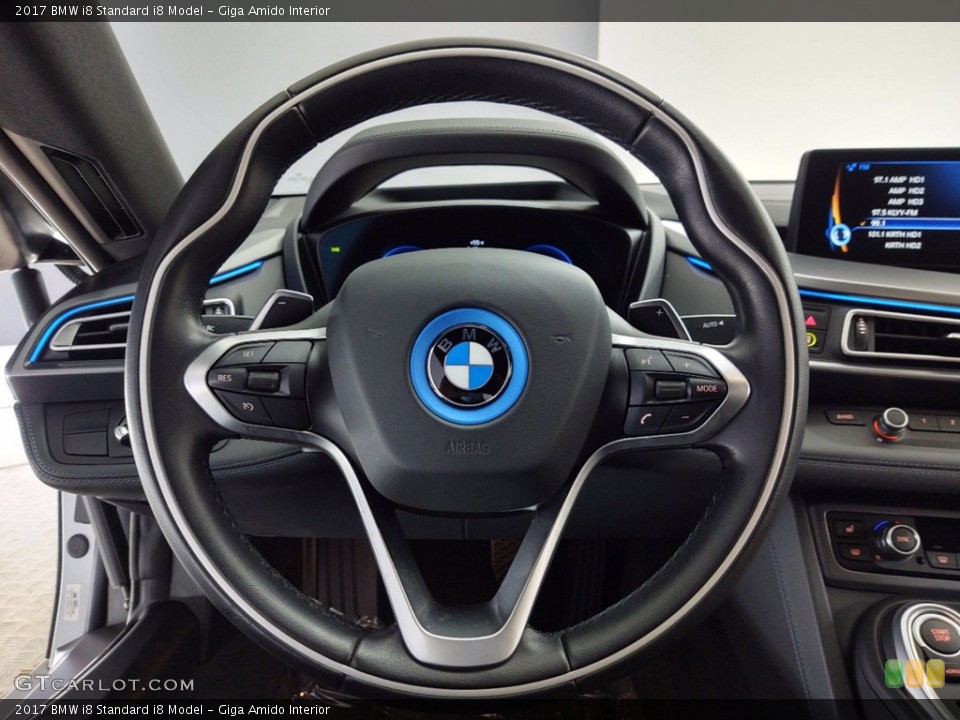 Giga Amido Interior Steering Wheel for the 2017 BMW i8  #141374511