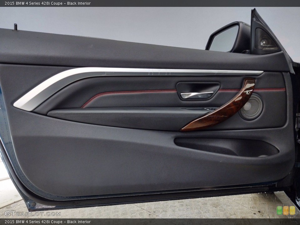 Black Interior Door Panel for the 2015 BMW 4 Series 428i Coupe #141381277
