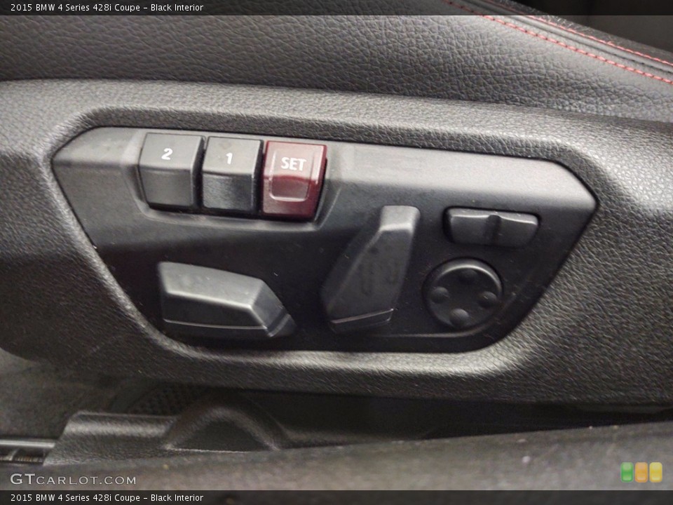 Black Interior Front Seat for the 2015 BMW 4 Series 428i Coupe #141381332