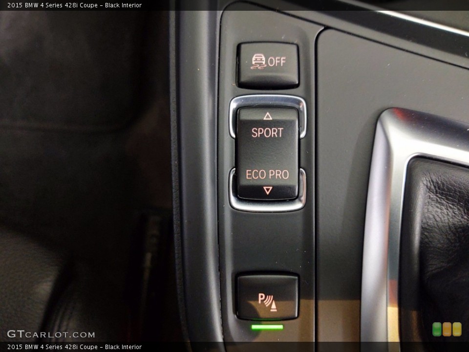 Black Interior Controls for the 2015 BMW 4 Series 428i Coupe #141381697
