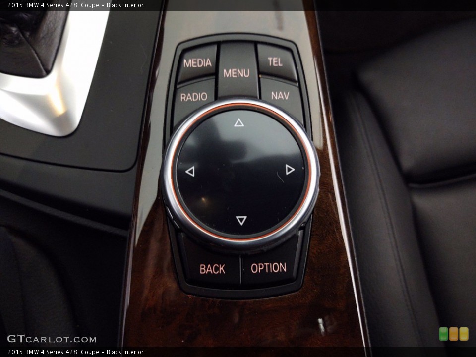 Black Interior Controls for the 2015 BMW 4 Series 428i Coupe #141381727