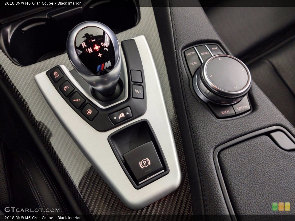 Black Interior Controls for the 2018 BMW M6 Gran Coupe #141382669